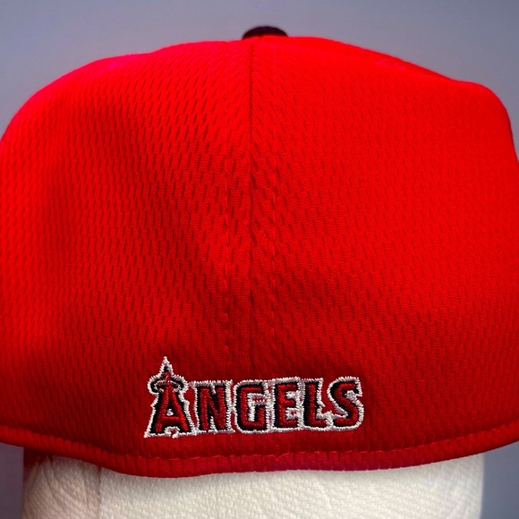 ANGELS TEAM CLASSIC 39 THIRTY STRETCH FIT BASEBALL CAP L/XL - Picture 7 of 9